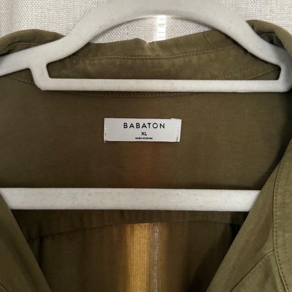 Babaton by Aritzia Fez Utility Shirt – Olive Green – XL - Picture 8 of 9